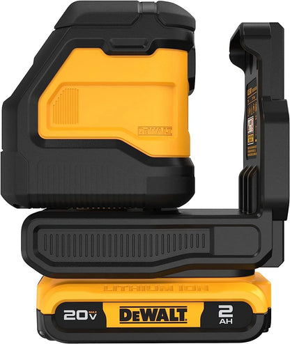DEWALT 20V MAX, Laser Level Kit, Cross Line Laser, Green (DCLE34021D1)