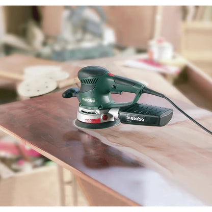 Metabo 6-Inch Variable Speed Dual Random Orbit Disc Sander - 8,400-22,000 Rpm - 3.4 Amp With Turbo Boost, Integrated Dust Collection