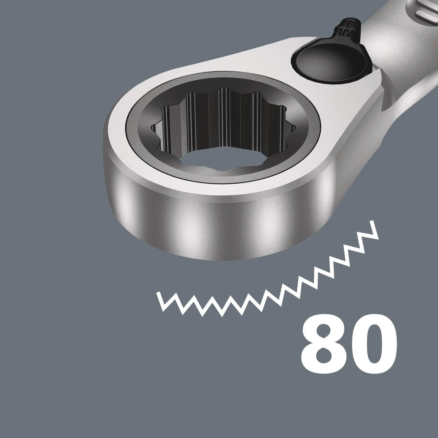 Wera 020090 Joker Combination Wrench with Switch 4 Piece Set - Metric