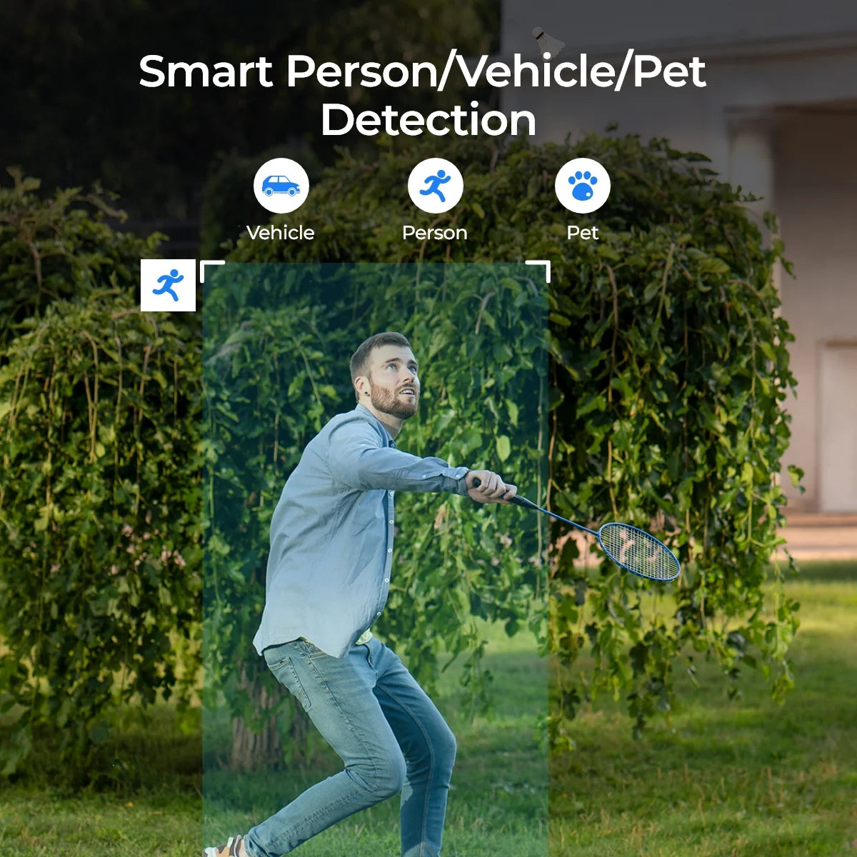 Reolink E1 Outdoor Series 4K 8MP Smart PTZ Wi-Fi 6 Camera Auto Tracking Color Night 3X Optical Zoom