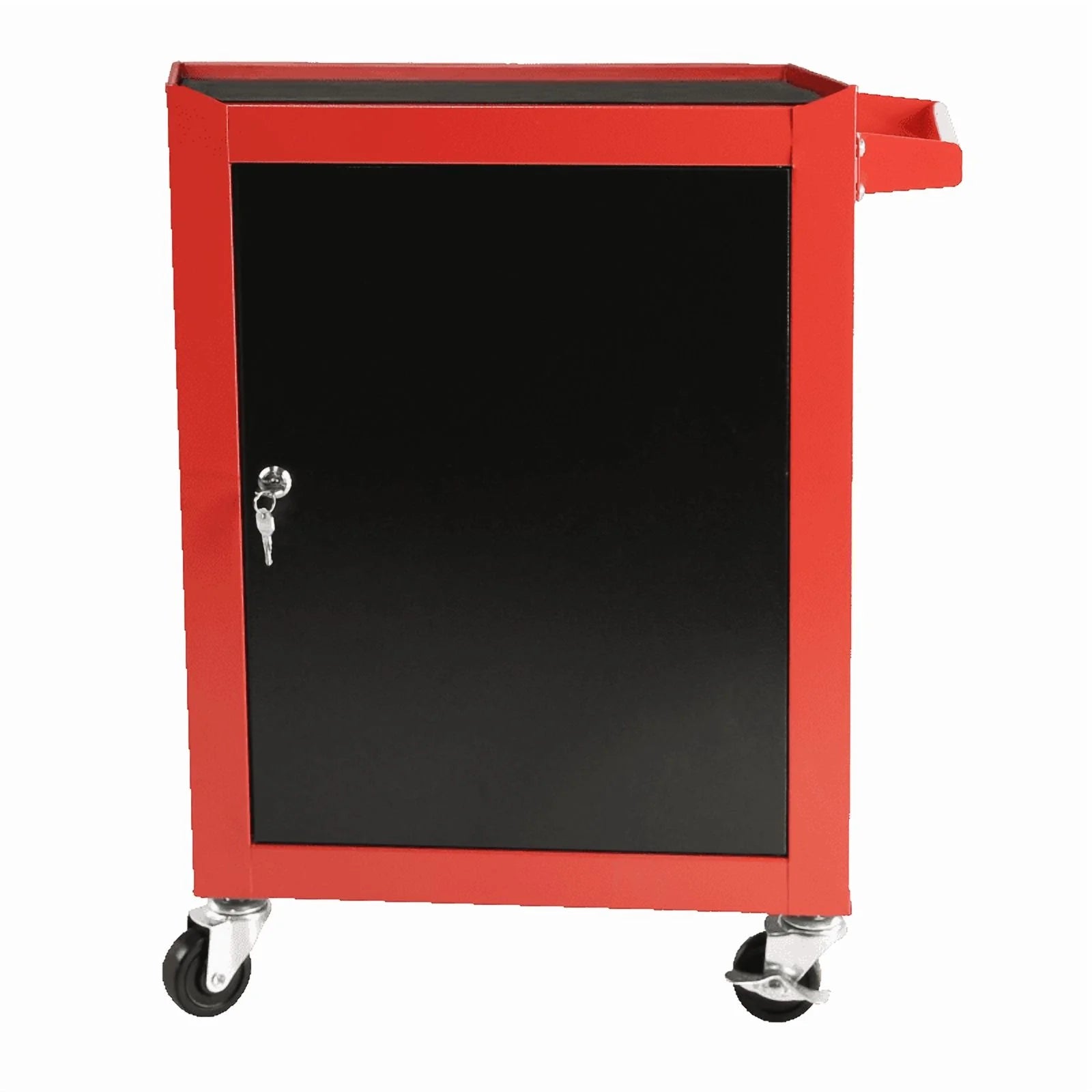 3-Drawer Rolling Tool Chest with Wheels - Heavy-Duty Storage Cabinet, Locking System, and Adjustable Shelf for Garage and Warehouse