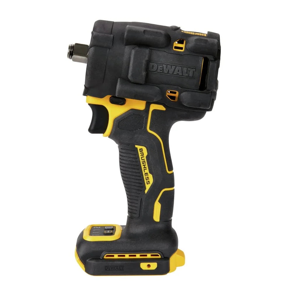 DEWALT ATOMIC 20V MAX* 1/2 in. Cordless Impact Wrench with Hog Ring Anvil (Tool Only) (DCF921B) C47