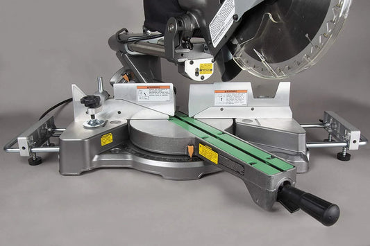 Metabo HPT 10-Inch Sliding Compound Miter Saw, Adjustable Laser Guide, Double Bevel, Electronic Speed Control, 12 Amp Motor, Electric Brake C10FSHS