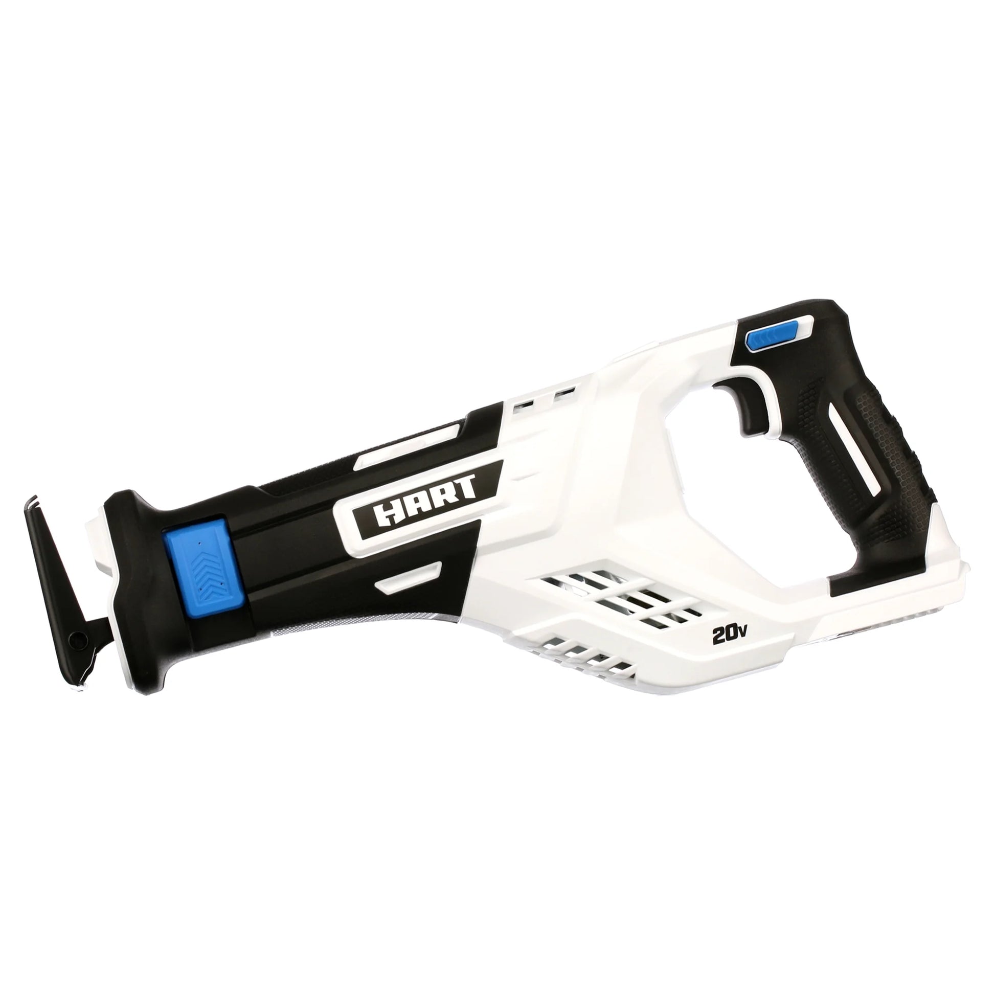 HART 20-Volt Reciprocating Saw with 2-Pack 2Ah Battery and Charger Starter Kit Bundle