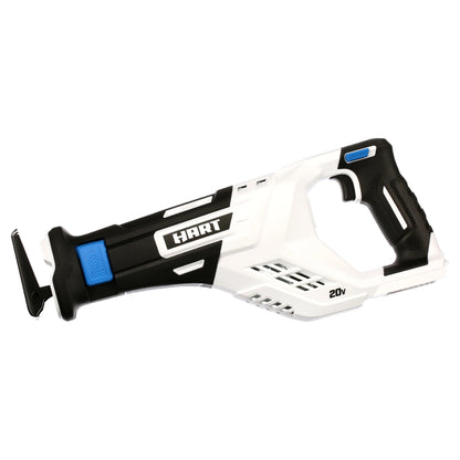 HART 20-Volt Reciprocating Saw with 2-Pack 2Ah Battery and Charger Starter Kit Bundle