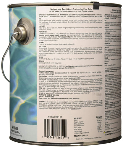 PAINT SWM POOL BLK GLVOC (Pack of 1)
