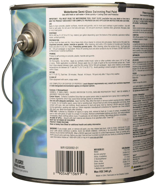 PAINT SWM POOL BLK GLVOC (Pack of 1)