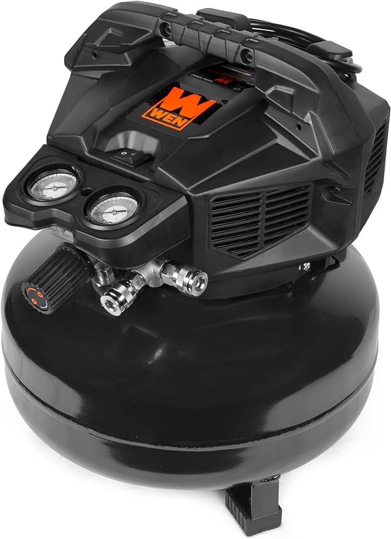 WEN, Oil-Free Pancake Style 150 PSI Air Compressor 6 Gallon