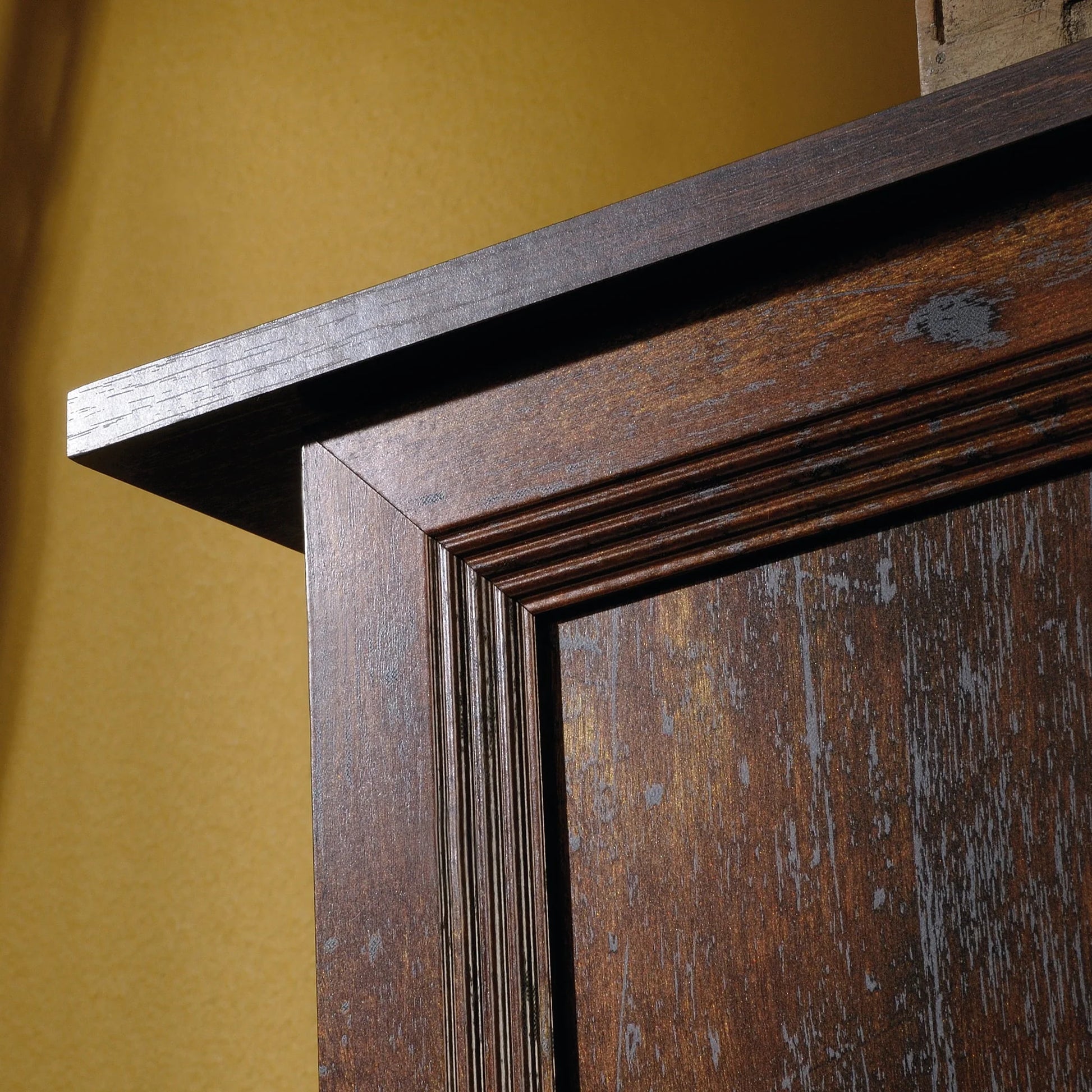 Sauder Viabella Storage Cabinet, Curado Cherry Finish