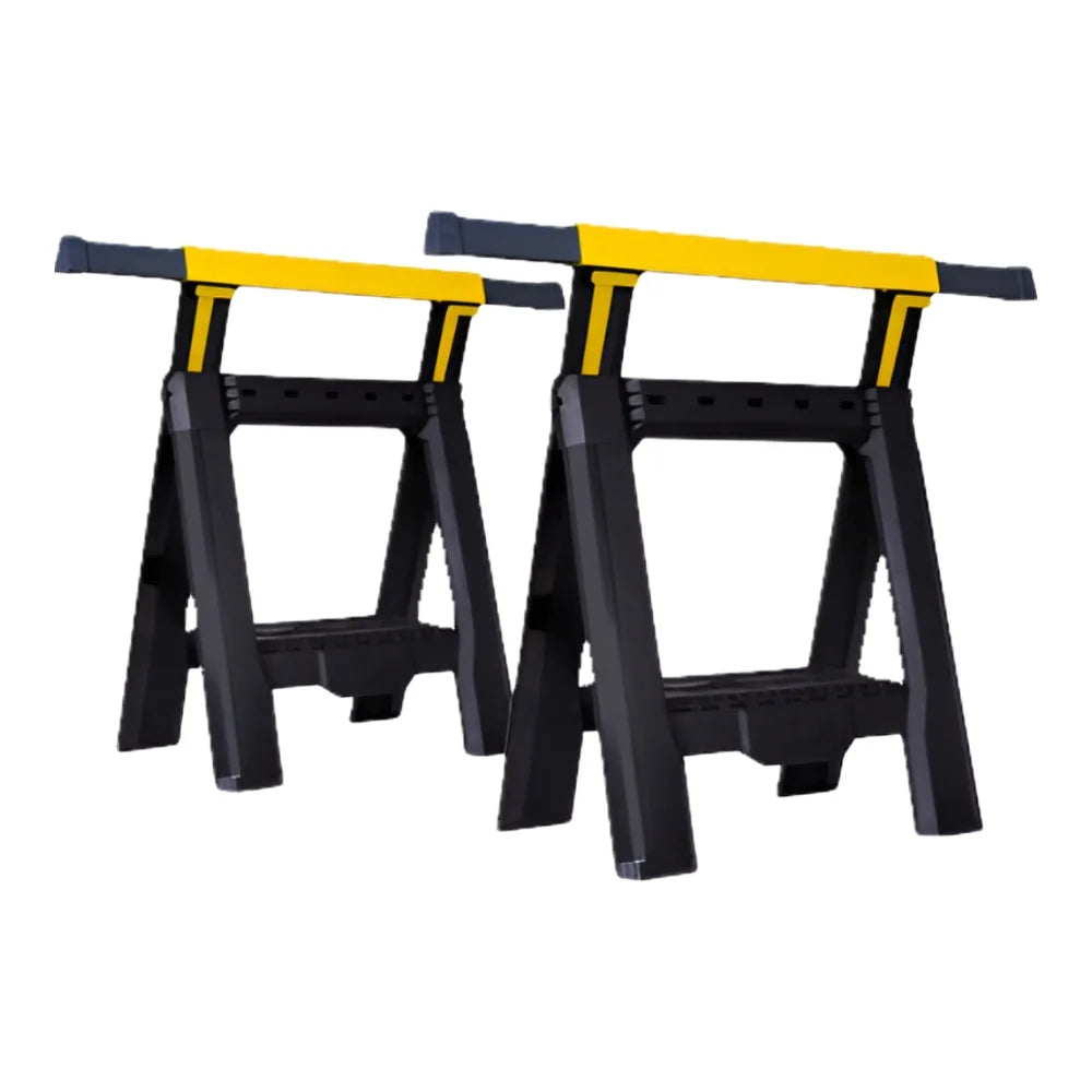 Stanley Adjustable 2 Way Sawhorse 1000 lb. Black