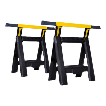 Stanley Adjustable 2 Way Sawhorse 1000 lb. Black