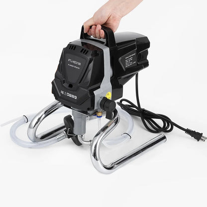 Indoor Outdoor Airless Paint Sprayer with Extension Rod, Nozzle and Spray-Gun