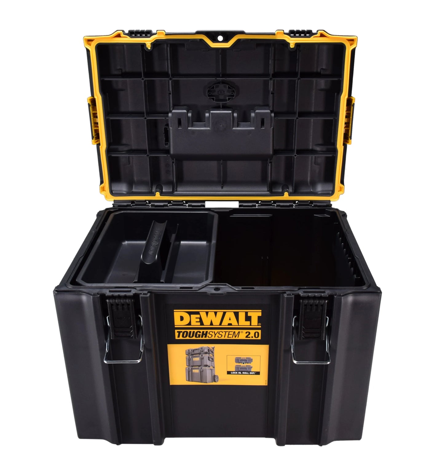 DEWALT 2018833 Tool Boxes and Organizers, Plastic Black, 14.75"