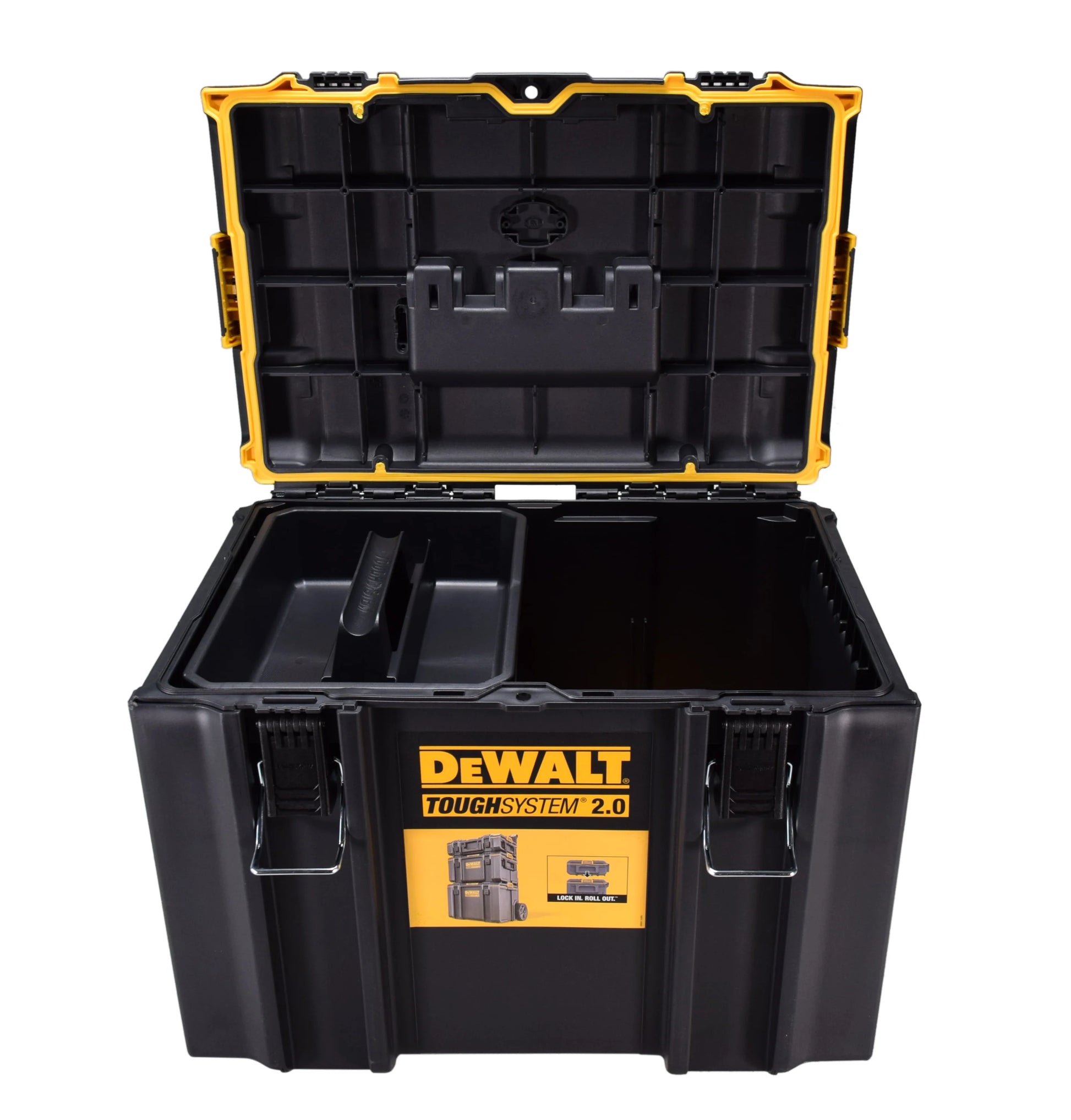 DEWALT 2018833 Tool Boxes and Organizers, Plastic Black, 14.75"