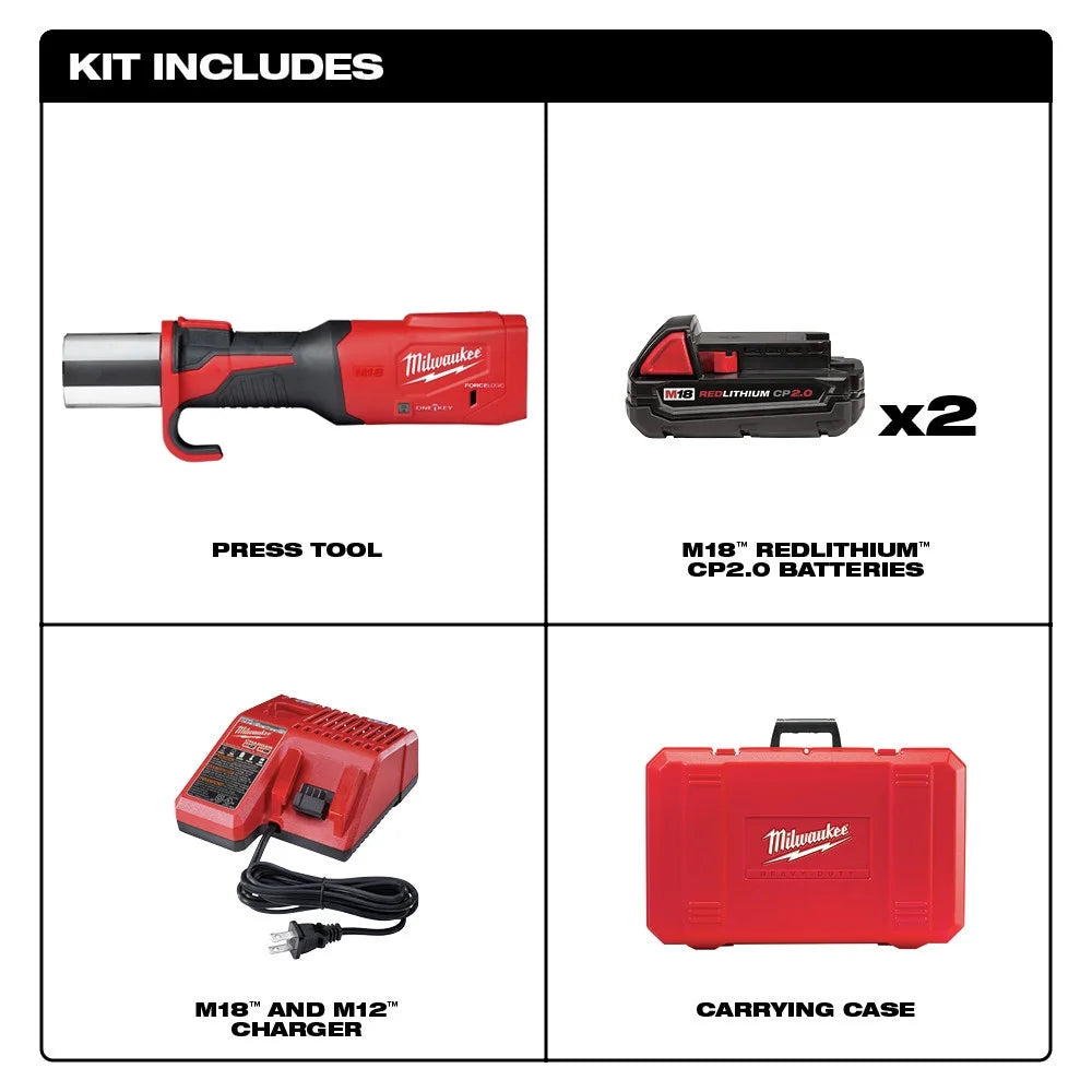Milwaukee Tool M18 FORCE LOGIC Press Tool w/ONE-KEY