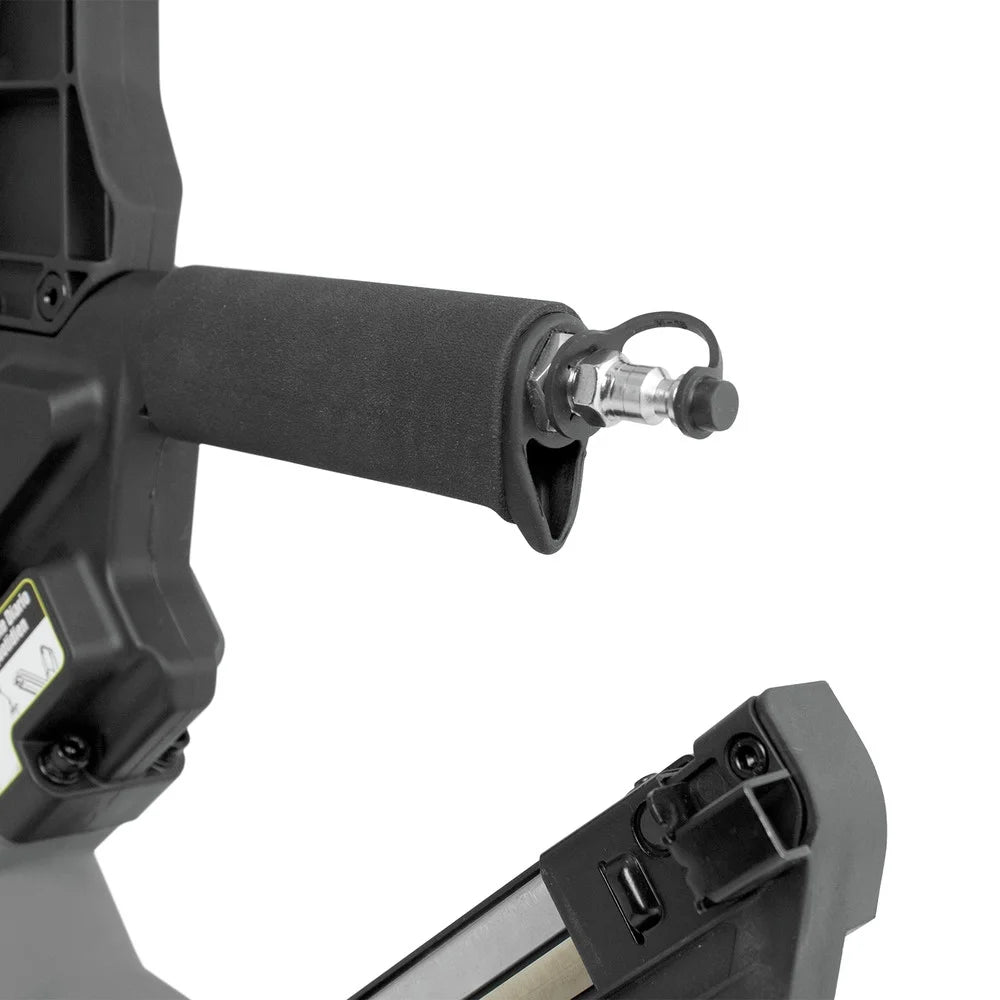 NuMax S50LSDH Pneumatic 2-in-1 15.5-Gauge and 16-Gauge 2" Dual Handle Flooring Nailer/Stapler