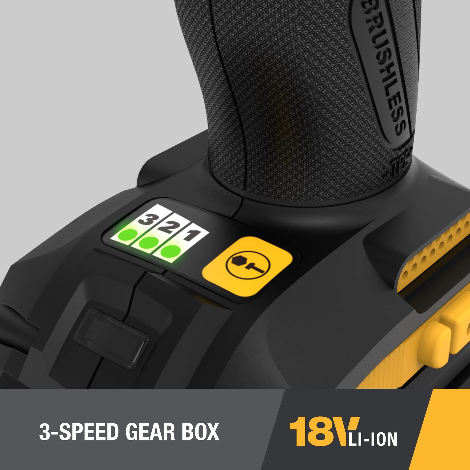 Caterpillar Cat DX12K 18V Cordless Hammer Drill & Impact Driver Combo Kit with 2 Batteries