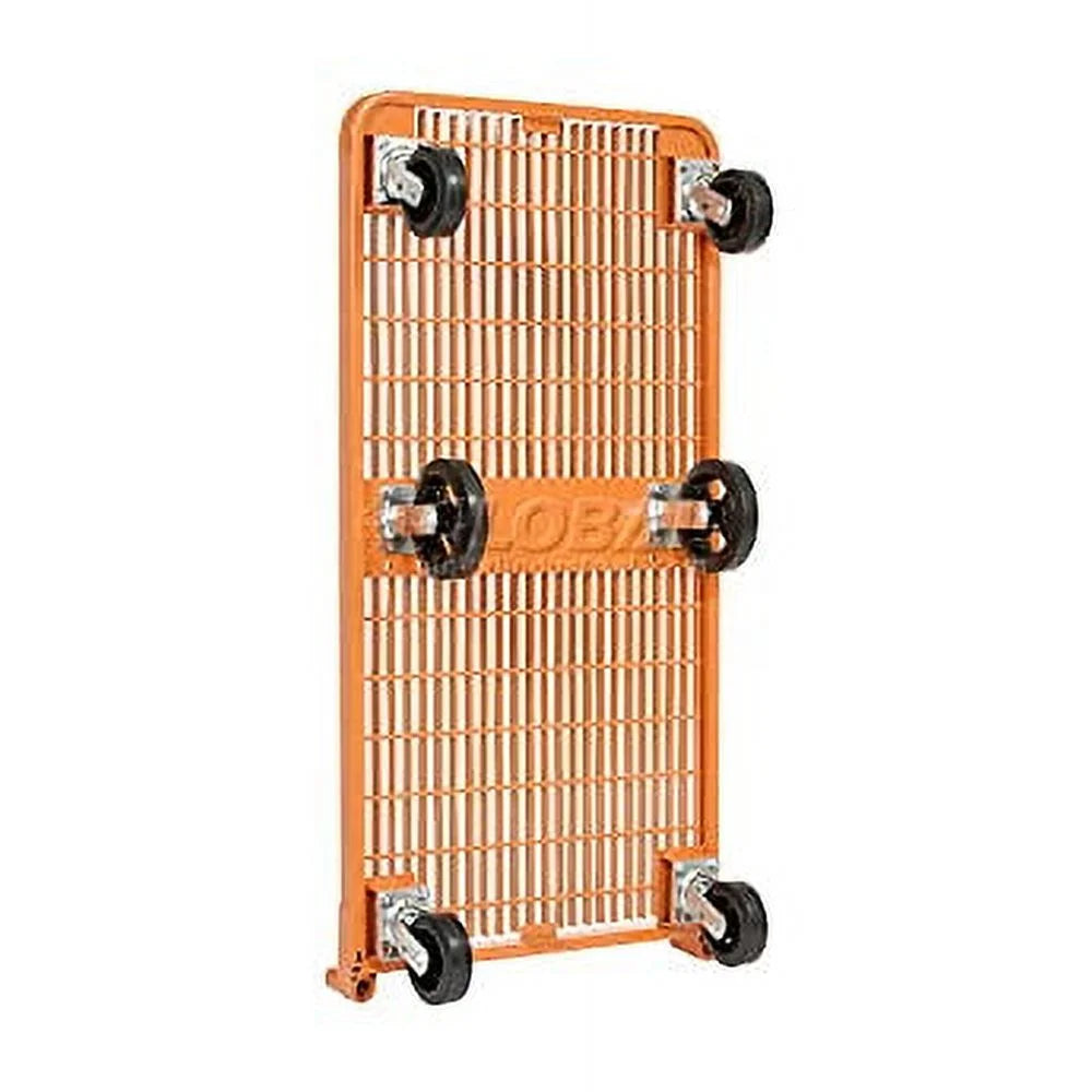 Depot Platform Truck, 6 Wheel, Steel Grating Deck, 60 x 30, 3200 Lb. Capacity