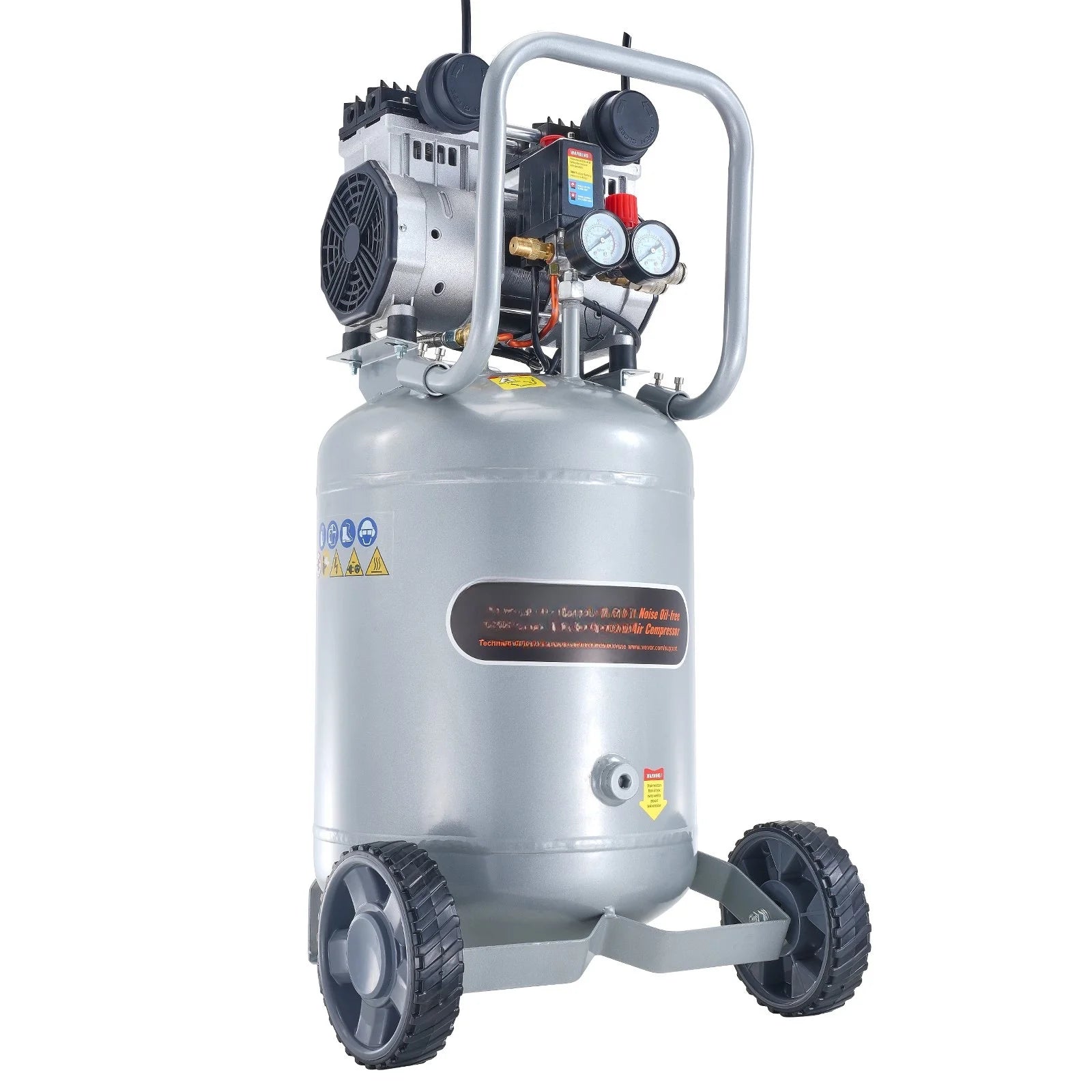 13-Gal 2HP Air Compressor - 4.6 SCFM Oil-Free | Ultra-Quiet for Tires