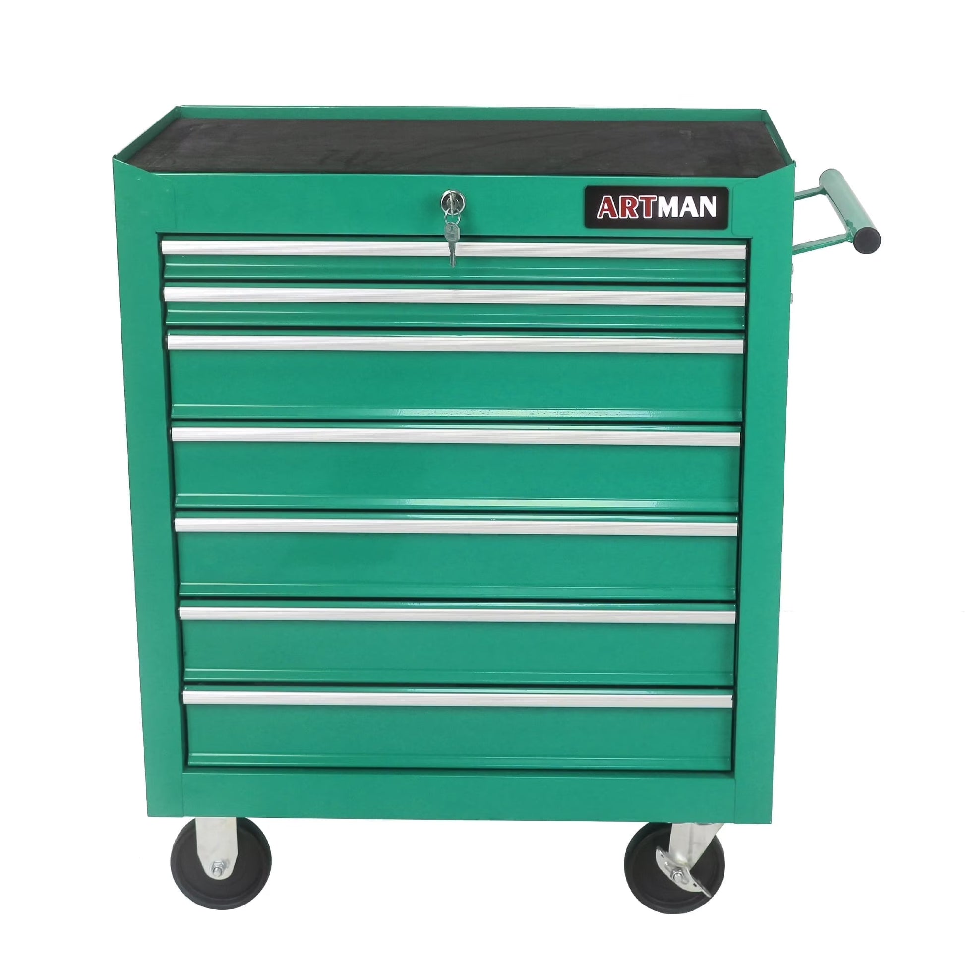 ARTMAN 7 Drawer Tool Rolling Storage Cart ,Tool Boxes Tool Chest with Wheels and Drawers for Garage Workshop Warehouse