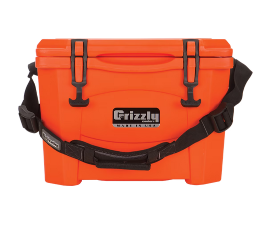 Grizzly Coolers Marine Chest Cooler,Hard Sided,15.0 qt. 4400512