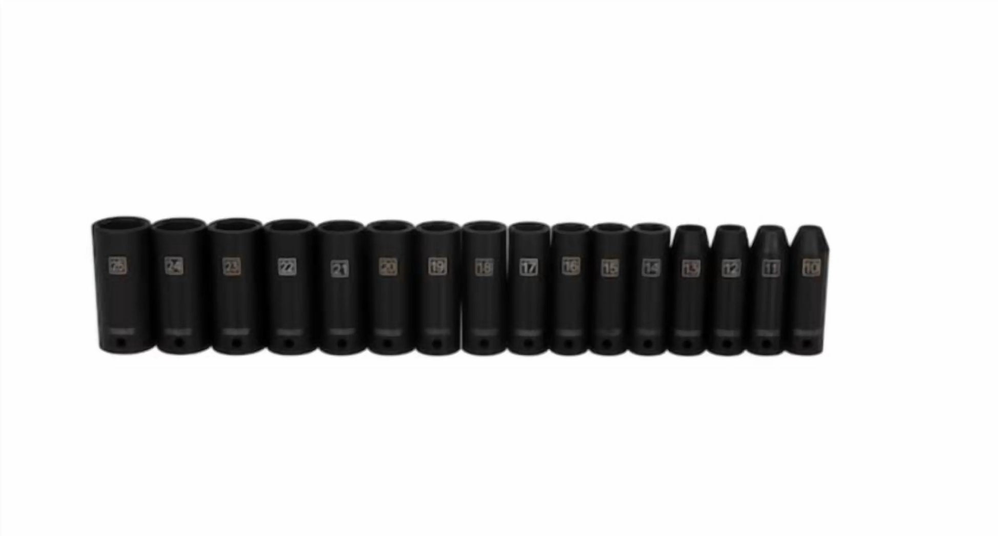 Kobalt 16 -Piece Metric 1/2-in Drive Set 6-point Impact Socket Set