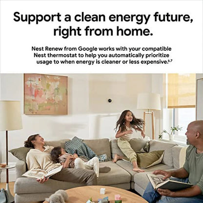 Google Nest Learning Thermostat - Programmable Smart Thermostat for Home - 3rd Generation Nest Thermostat - Works with Alexa - Polished Steel