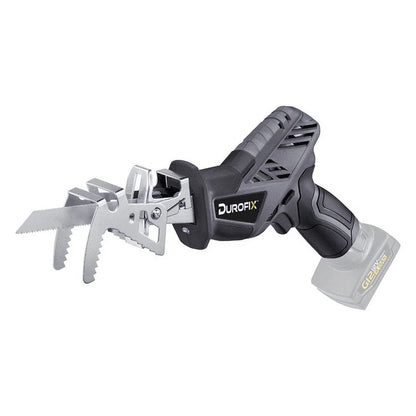 Durofix G12 Series RK12136-2-K2 12V Cordless 3/8" Hammer Drill Power Tool Combo Kit with 3 Inch Compact Cut Off Tool, Reciprocating Saw, 1 Battery & Charger