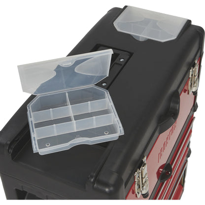 Ironton 3-Pc. Toolbox Storage System, 20in., Portable, Ball Bearing Drawers, Trolley with Wheels