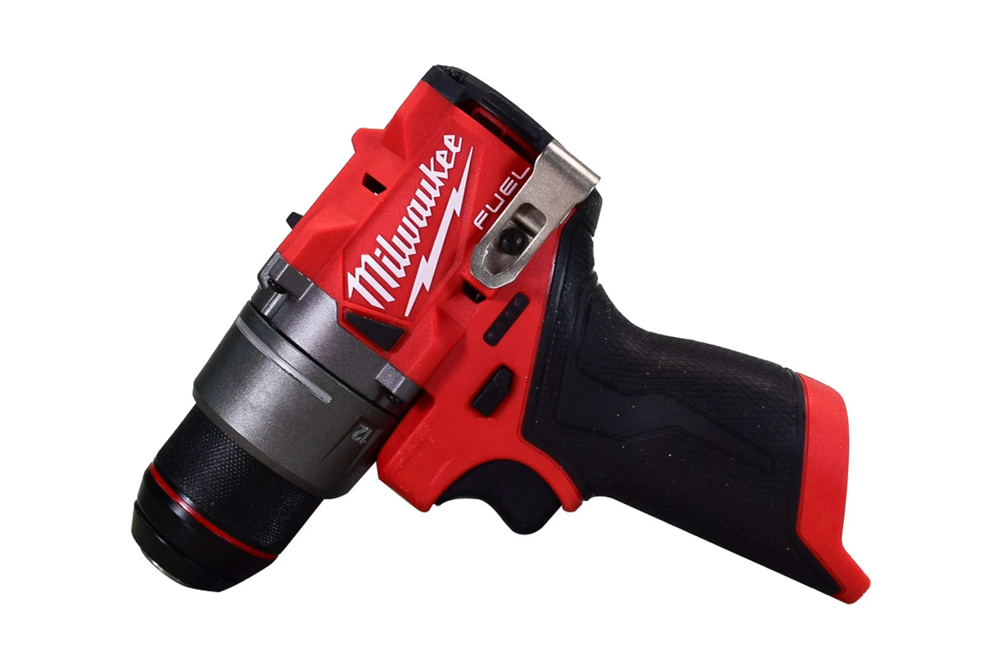 Milwaukee M12 FUEL 12V Lithium-Ion Brushless Cordless 1/2" Drill/Driver, 400 in-lbs Torque, 1,700 RPM, Compact, Lightweight Power for Drilling and Fastening-Tool Only (3403-20)