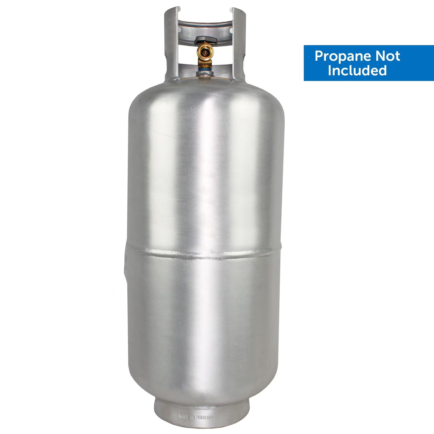 Flame King 40LB Aluminum Propane Tank with Premium OPD Valve, Corrosion-Resistant and Rust-Free