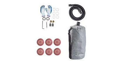 BENTISM Drywall Sander 850W, Electric Drywall Sander, Variable Speed 800-1750 RPM, Foldable Sheetrock Sander, with Telescope Handle, Electric Sander, with LED Strip Light and Vacuum Bag, Wall Sander