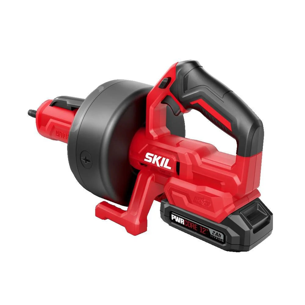 Skil Multivolt Power Snake Drain Cleaner 12V Kit