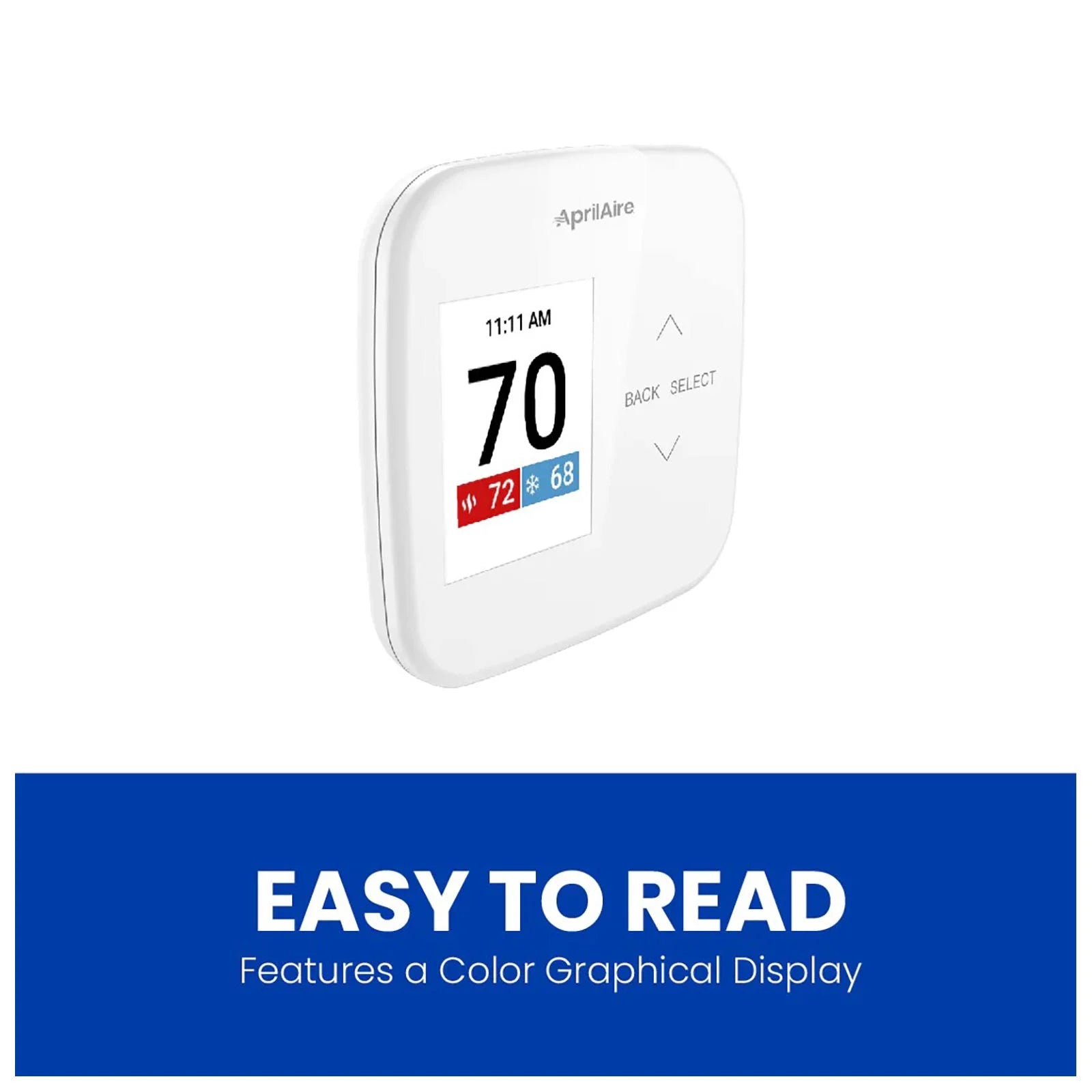 AprilAire S86WMUPR Programmable Wi-Fi Multi-Stage Universal Thermostat with IAQ Control