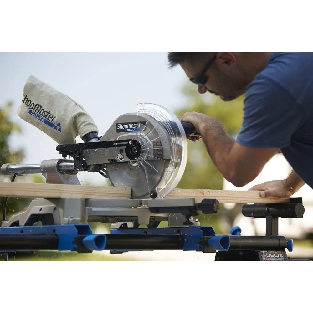 Delta Shopmaster 120V 15A 10 inch Compound Sliding Miter Saw