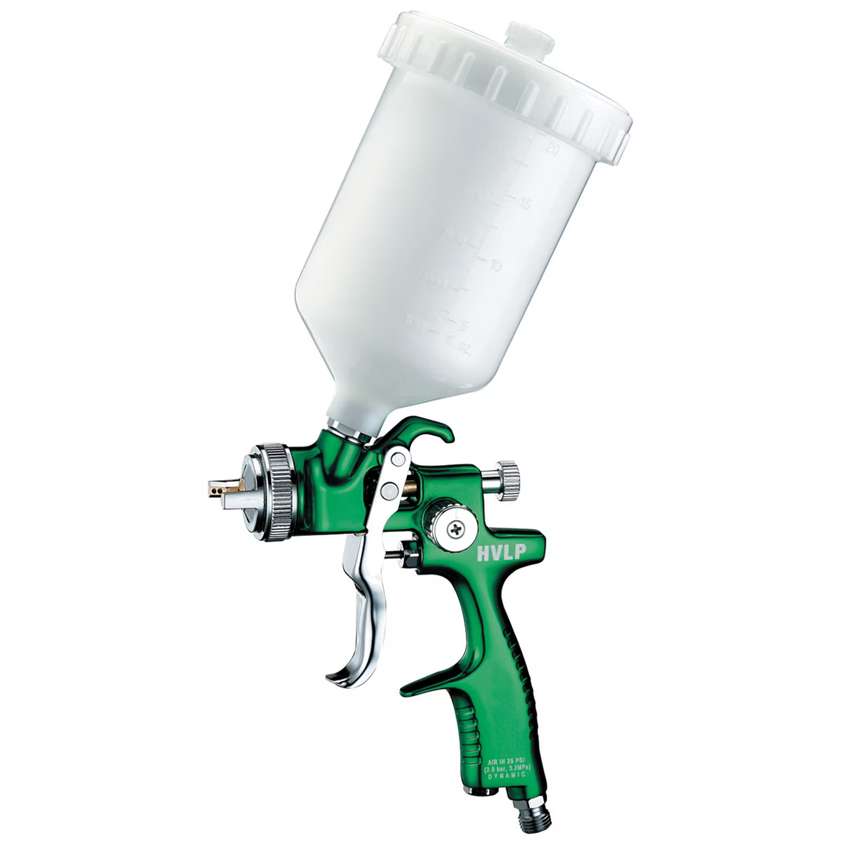 EUROPRO FORGED HVLP 1.3MM SPRAY GUN W/PLASTIC CUP
