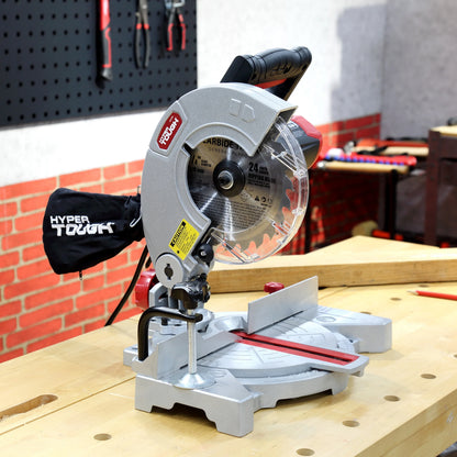 Hyper Tough 9A 7-1/4 inch Corded Compound Miter Saw, New Condition