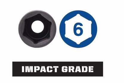 Kobalt 16 -Piece Metric 1/2-in Drive Set 6-point Impact Socket Set