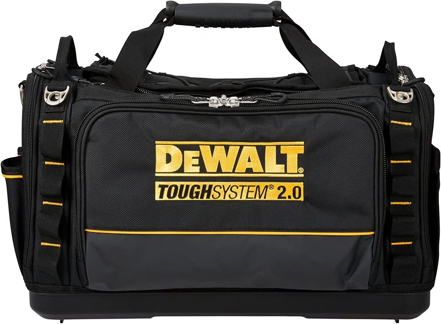DEWALT Tool Bag 50 Pockets Waterproof Base Vertical Storage, Black