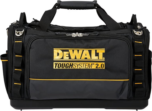 DEWALT Tool Bag 50 Pockets Waterproof Base Vertical Storage, Black