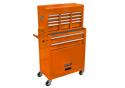 High Capacity Rolling Tool Chest with Wheels and Drawers, 8-Drawer Tool Storage Cabinet