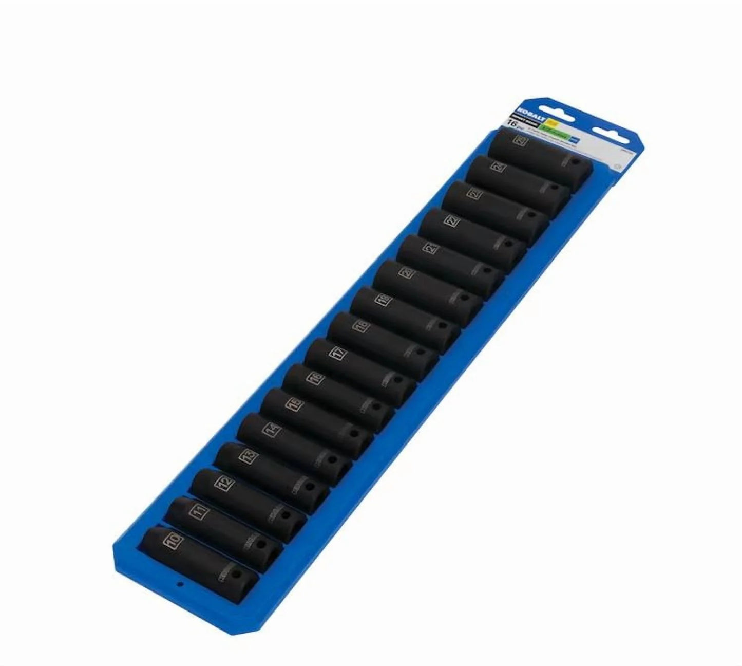 Kobalt 16 -Piece Metric 1/2-in Drive Set 6-point Impact Socket Set