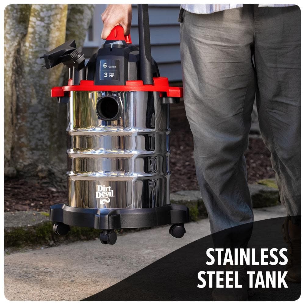Dirt Devil 6 Gallon Wet/Dry Vacuum