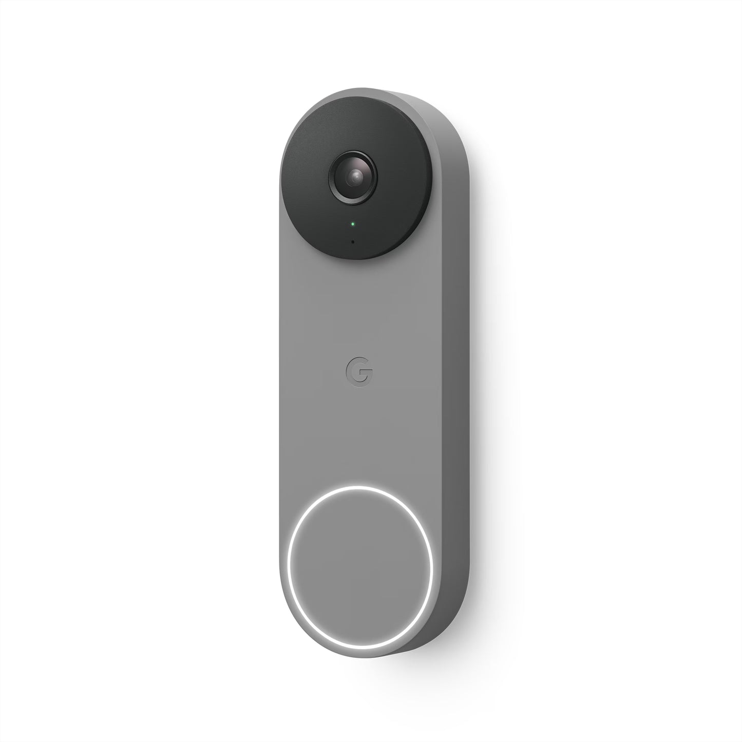 Google Nest Doorbell (Wired, 2nd gen) - Video Doorbell Camera - Doorbell Security Camera - Snow