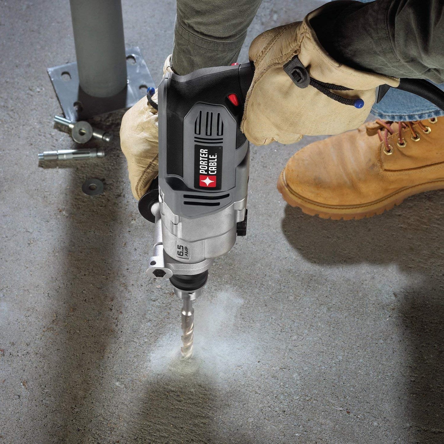 PORTER-CABLE PC650HD 6.5 Amp 1/2-Inch Hammer Drill