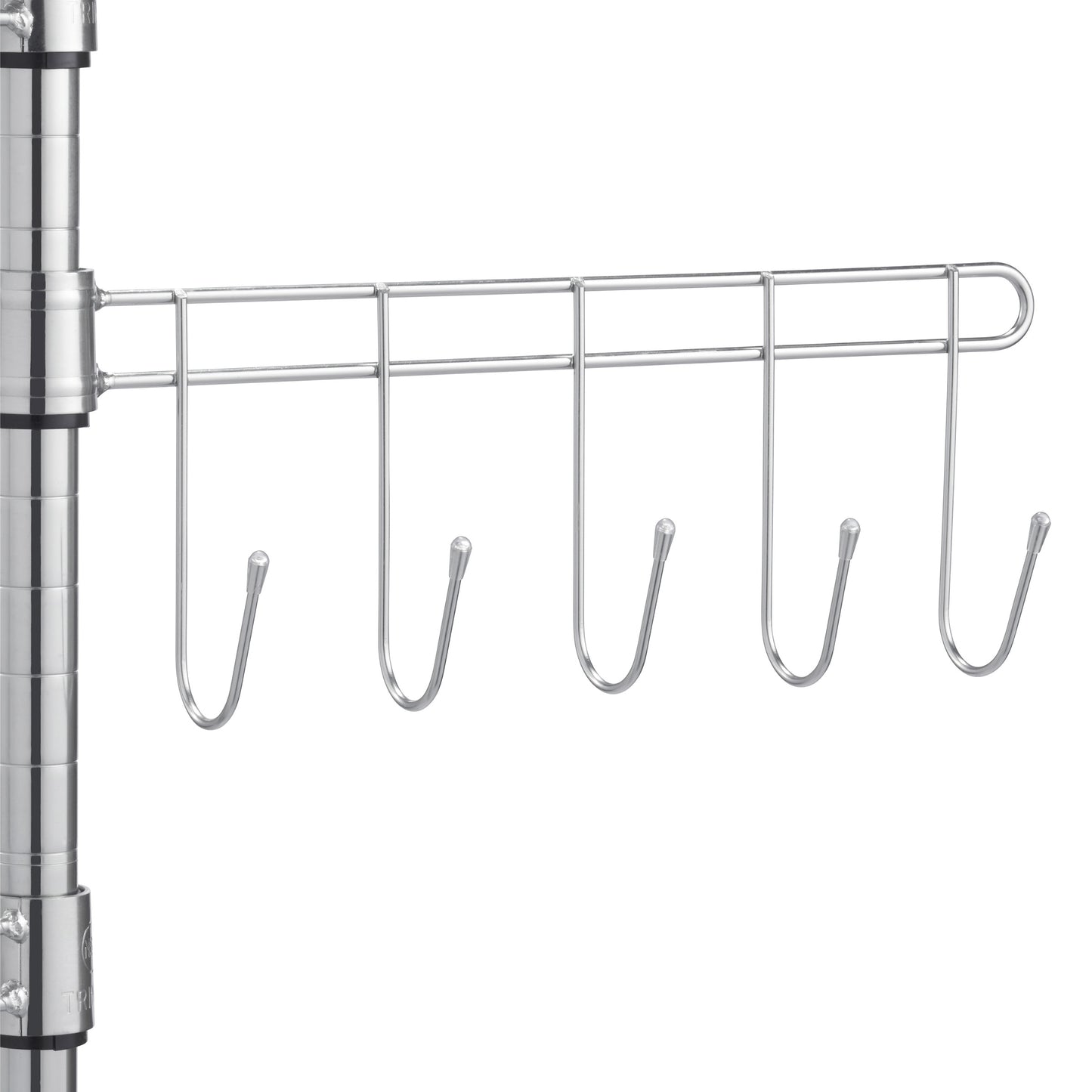 TRINITY EcoStorage 5-Tier NSF Rack w/Sliding Pull-Out Baskets & Wheels