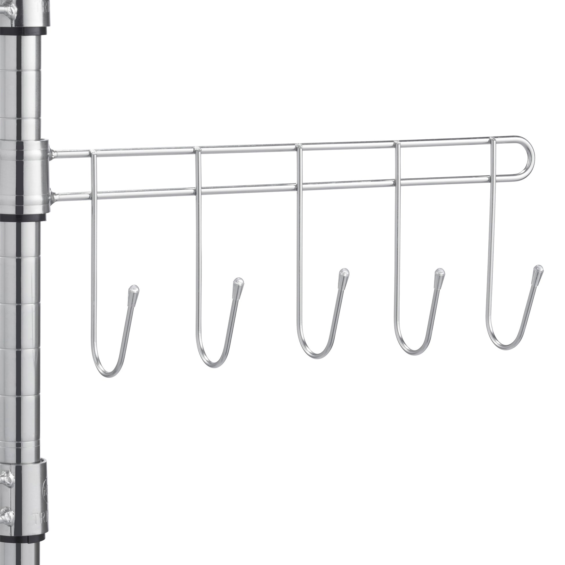 TRINITY EcoStorage 5-Tier NSF Rack w/Sliding Pull-Out Baskets & Wheels