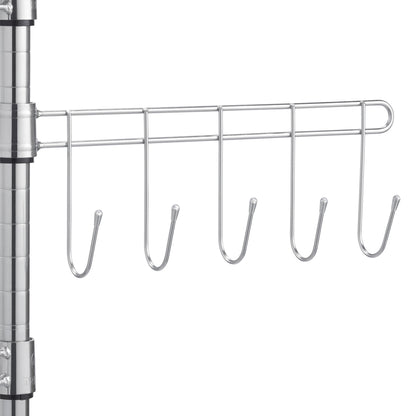 TRINITY EcoStorage 5-Tier NSF Rack w/Sliding Pull-Out Baskets & Wheels