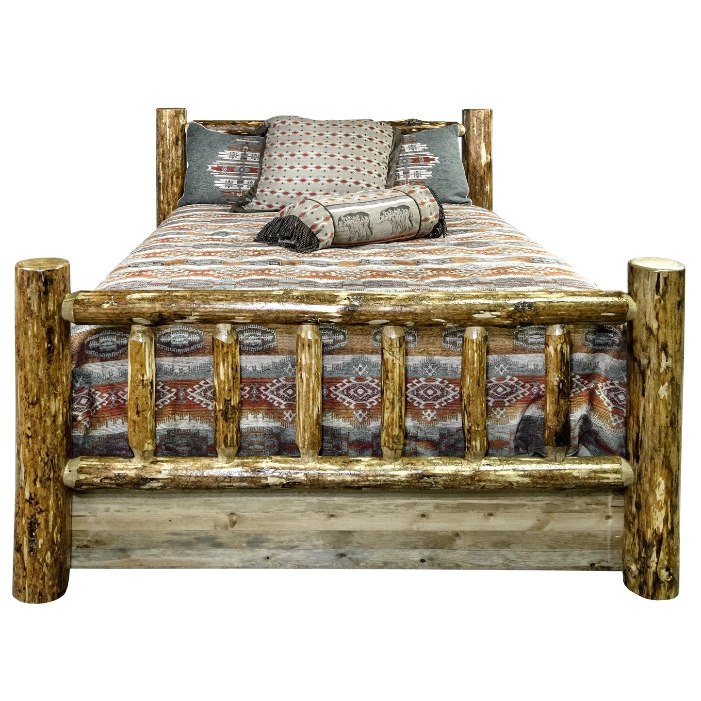 Glacier Country Collection Queen Bed w/Storage