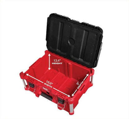 Milwaukee - PACKOUT 22 in. Large Portable Tool Box Fits Modular Storage System